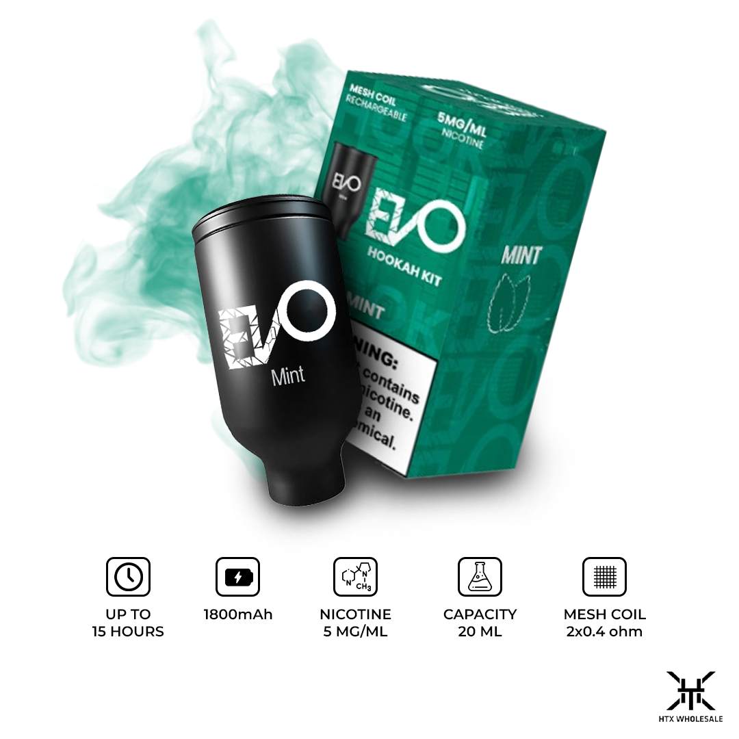 EVO DISPOSABLE HOOKAH PODS -$21.99  Pod | FREE SHIPPING
