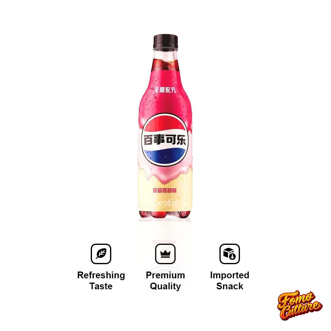 Pepsi Strawberry Milkshake (Taiwan)