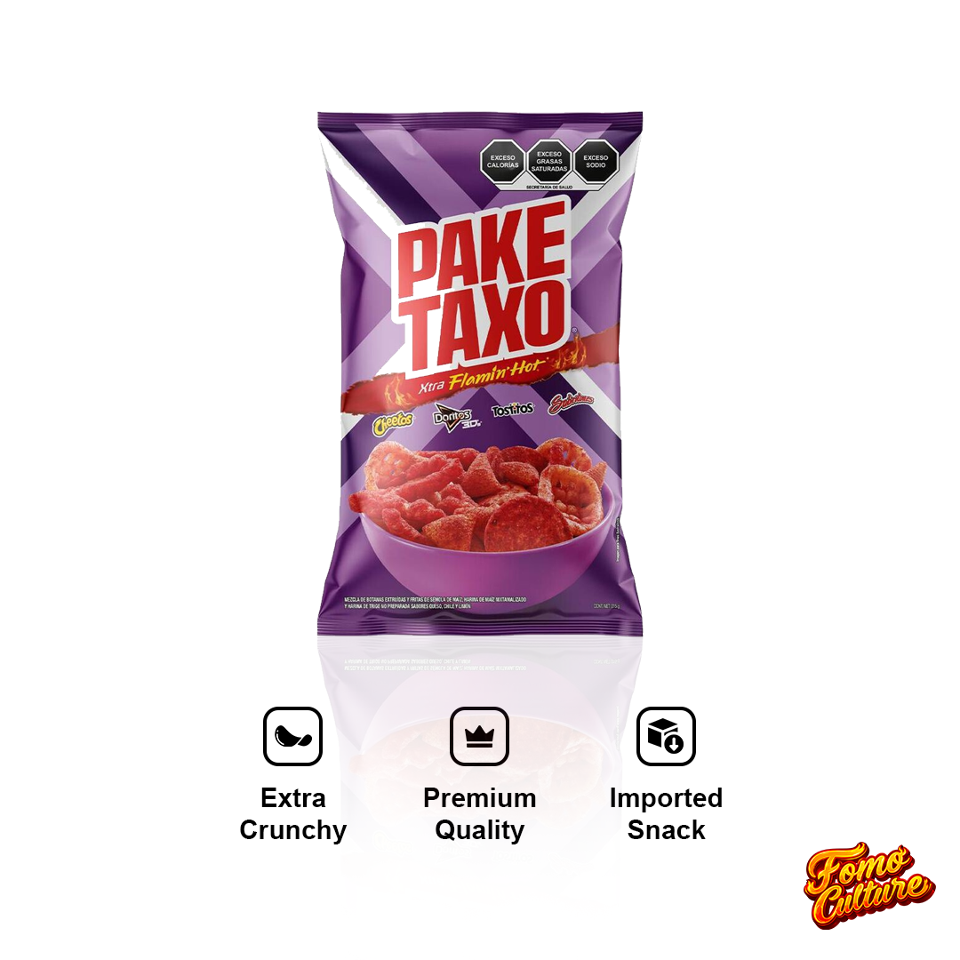 Sabritas Pake Taxo Flaming Hot Chips (Mexico)