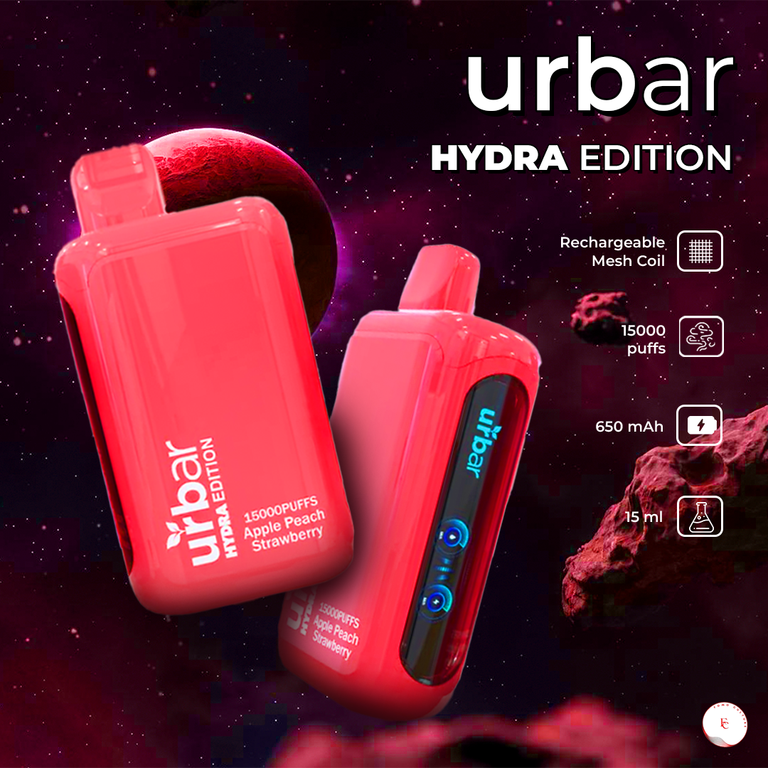 Urbar 15000 Puffs Hydra Edition Disposable Vape - $14.99