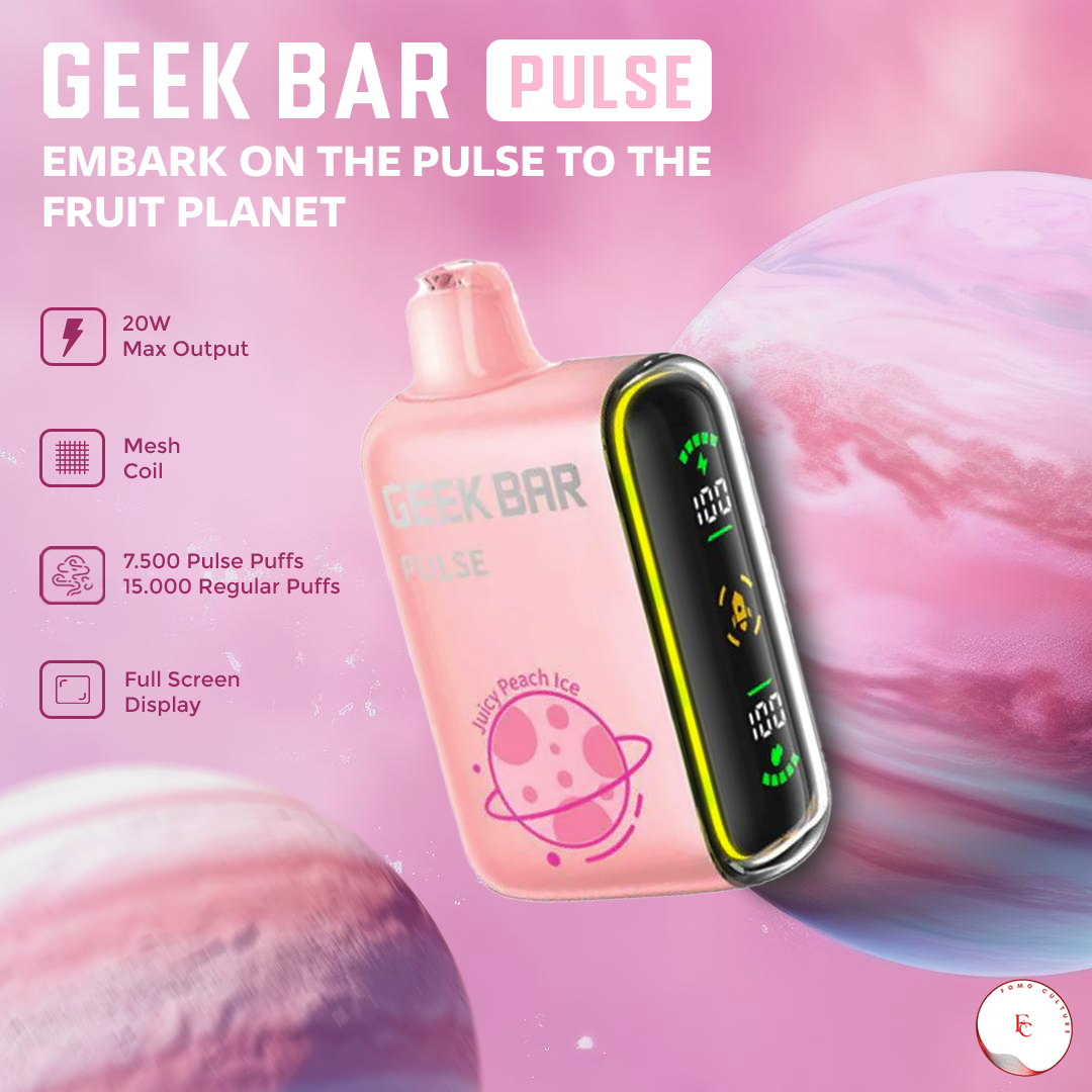 Geek Bar Pulse 15000 Puffs - $15.99 - Fomo Culture