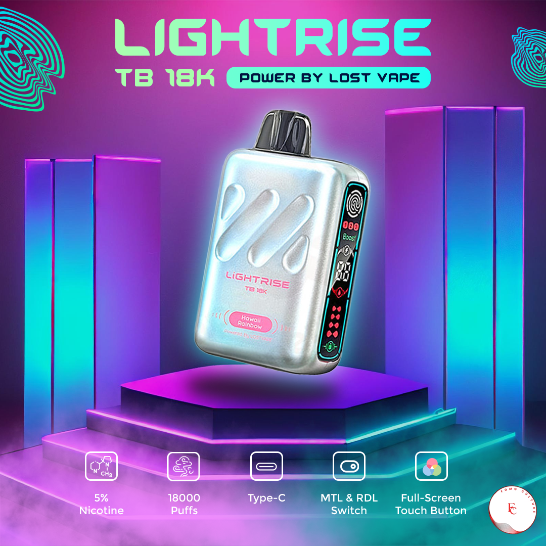 Lost vape Light Rise TB18k Disposable Vape -$16.99 | FREE SHIPPING