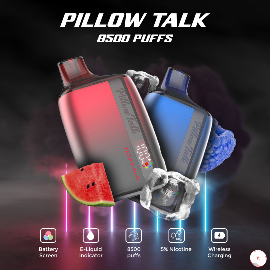 Pillow Talk  8500 Puffs Disposable Vape -$15.99