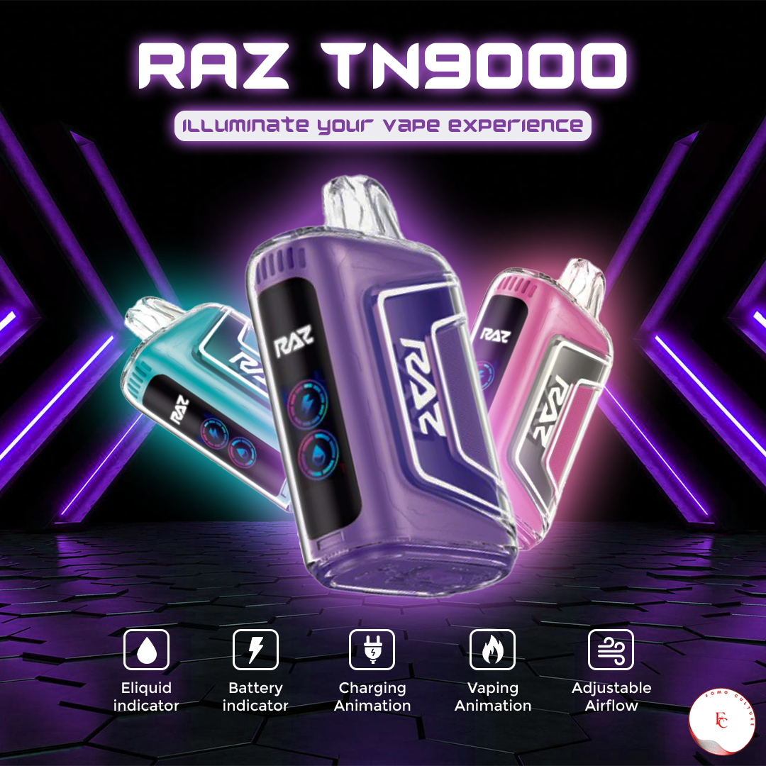 Raz TN 9000 Puff Disposable Vape -$16.99