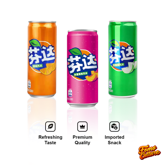 Fanta - 330ml Can Asst. (China)