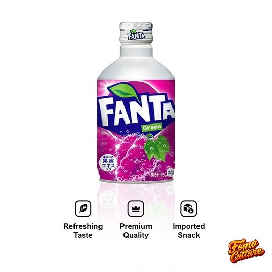 Fanta Grape Aluminum Can (Japan)