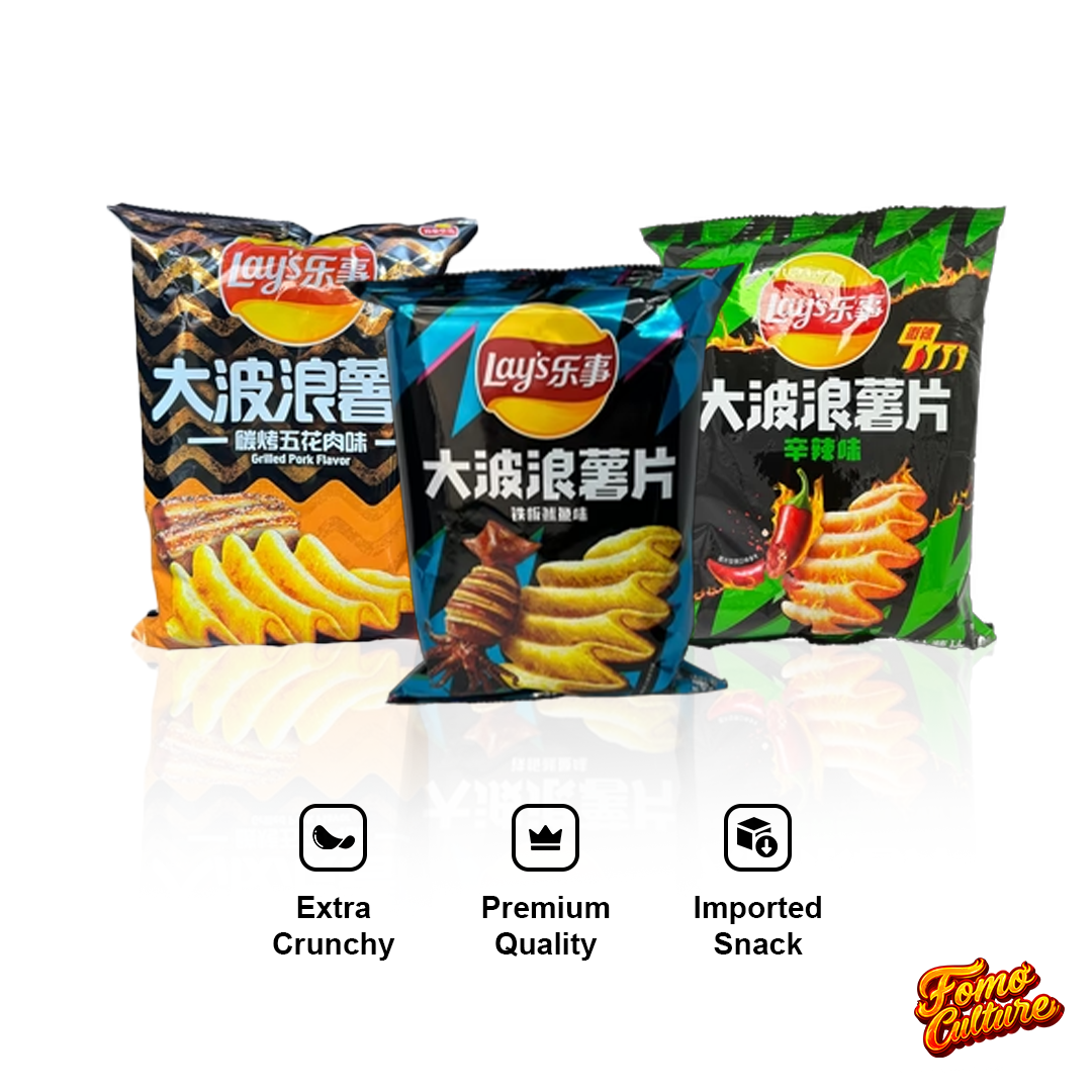 Lays wavy spicy Buldak Flavor(Taiwan)