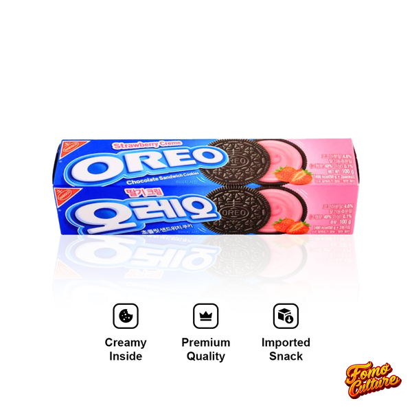Oreo Strawberry Cream (South Korea)
