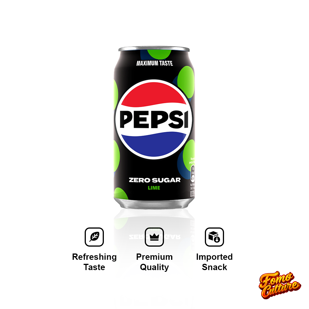 Pepsi Zero Suger Lime (Canada)