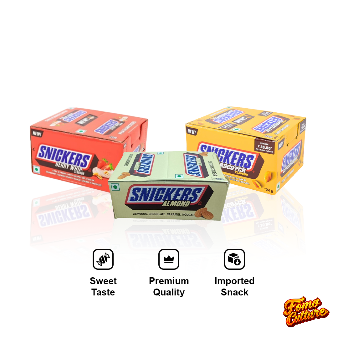 Snickers - Snickers 22g (India) 24pk Display