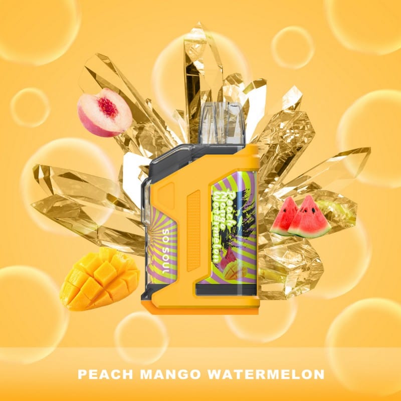 Single / Peach Mango Watermelon So Soul Nola Bar 10K
