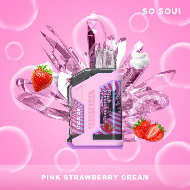 Single / Pink Strawberry Cream 